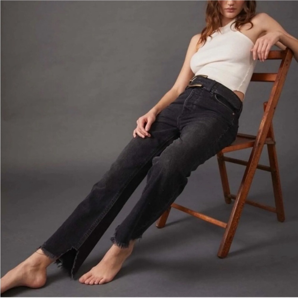 NWT Free People Tapered Baggy High Rise Boyfriend Fit Jeans